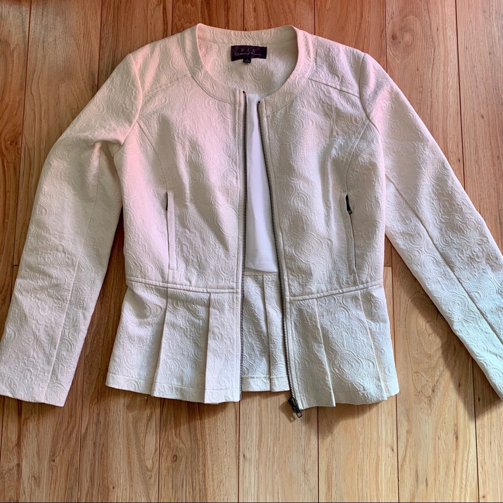 PJK peplum moto jacket - Picture 2 of 5